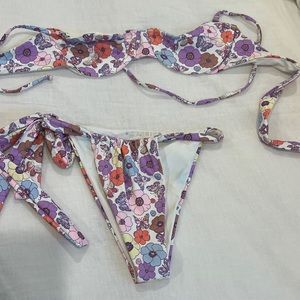 Frankies Bikinis Butterfly Top & Bottom